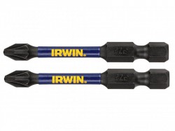 IRWIN Impact Pro Performance Screwdriver Bits PZ1 57mm (Pack 2)